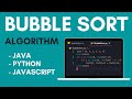 Bubble Sort Algorithm | Java | Python | Javascript
