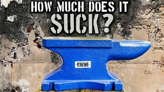 Harbor Freight 55lb Anvil: How Much Does it Suck?