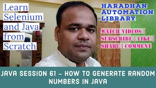 Java #61 - How to Generate Random Numbers in Java