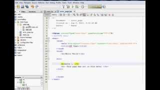 Error handling java web application tutorial