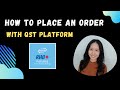 How to place buy & sell order with RHB QST Platform?