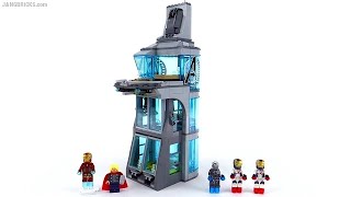 🔄 LEGO Marvel 2015 Attack on Avengers Tower review! 76038 re upload