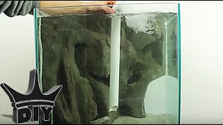 HOW TO: Build an underwater waterfall sandfall for a fish tank