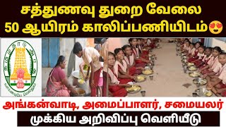 சத்துணவு துறையில் வேலைவாய்ப்பு 2024 | sathunavu jobs 2024 in tamil | sathunavu velai vaippu 2024 |