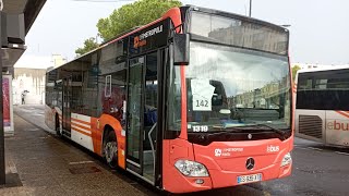 [RTM] Mercedes Citaro C2 €6 - Lignes 142/143 destination La Feve