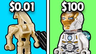 Cheap vs Expensive LEGO Minifigures