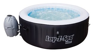 Bestway Lay-Z-Spa™ Miami AirJet Spa Setup Video