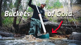 I'm so Weak Now | Mining Flour Gold with a River Sluice