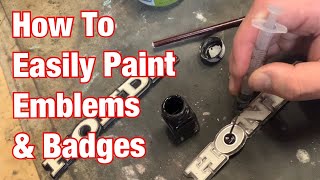 Easily Paint Badges \u0026 Emblems FAST!