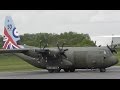 RAF Lockheed C-130J Hercules ZH883 at Cambridge Airport