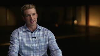 AVENGERS ENDGAME "Captain America" Chris Evans On Set Interview