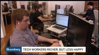Not Happy in Your Job? You Probably Work in Tech