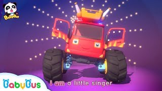 Monster Car Singing Contest | Baby Panda Car Patrol | Christmas Party | BabyBus