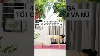 4 tư thế yoga #sasayoga #baitapgiammobung #yogachonguoimoibatdau #yogaonline