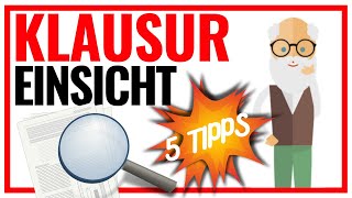 5 Tipps für die Klausureinsicht - So holst du mehr Punkte! 🎯