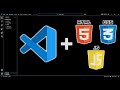 How to Setup Visual Studio Code for Web Development | HTML CSS & JavaScript Tutorial