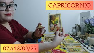 ♑ CAPRICÓRNIO ⦁ 07 a 13/02/25 ⦁ 🕊️⚖️⚡💥 VOCÊ VERÁ COISAS QUE VÃO TE DEIXAR DE QUEIXO CAÍDO