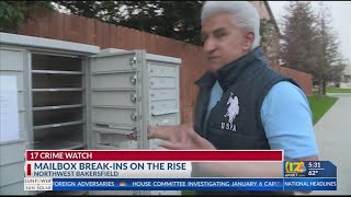 Northwest Bakersfield residents hit by mailbox thief, after mail, packages stolen from community mai