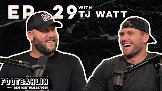 Big Ben & TJ Watt talk hardest hits, winning Super Bowls, family competition and more! Ep. 29
