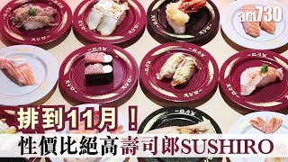 【No.1迴轉壽司】 排到11月！性價比絕高壽司郎SUSHIRO