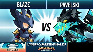 Blaze vs Pavelski - Losers Quarter-Final - BCX Singles Finals 2021 - EU 1v1