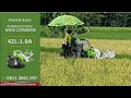 PANEN RAYA MESIN PEMANEN PADI MINI/COMBINE HARVESTER  MODEL 4ZL-1.0A #trending #shorts #viralvideo