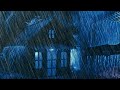 Beat Insomnia Fast with Gentle Rain for Sleeping & Thunderstorm Sounds on a Cozy Tin Roof Farmhouse