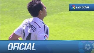 Gran partido, gol y titularidad de Chicharito