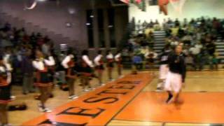 #1 Basketball Team Pa Chester High School *1st Home Game *