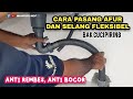 🔴 Cara Pasang Afur dan selang fleksibel bak cuci || Anti rembes, anti bocor