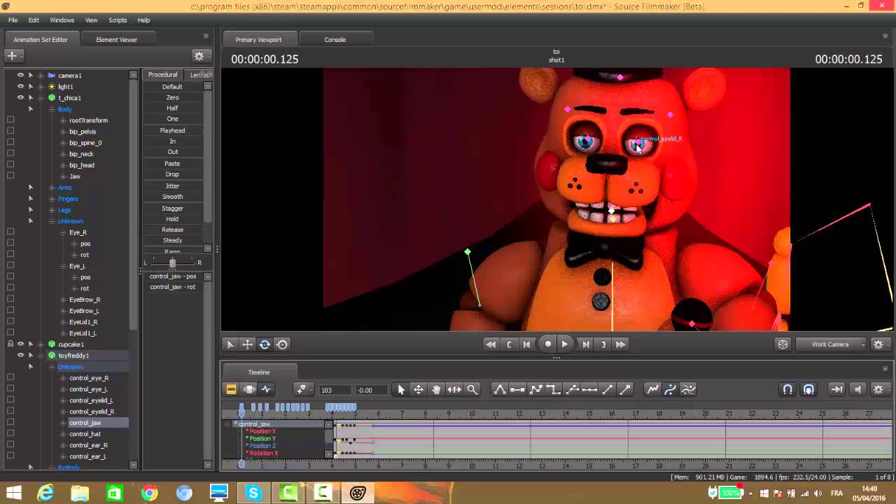 Sfm Fnaf Timelapse Youtube