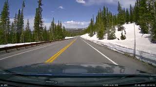 Memorial Day Weekend 2023 - Snowy Mountain Range, WY