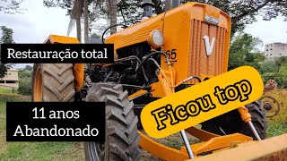 AGRO E TOP Valmet 65id restauração. trator.