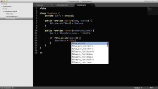 PHP Tutorials Create a Template Engine Part 1 2
