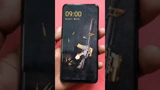 Set the unique Gun Lock on your Phone Screen | Unique Wallpaper for Android app #Shorts