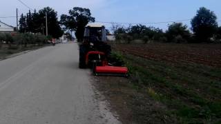 Kubota GL338 Highspeed with heavy duty weed trimmer (Imeros-Greece)