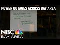 Power outages impact Bay Area PG&E customers amid heat wave