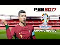 PES 2017 NEW GRAPHIC MOD EURO 2024 AIO