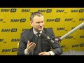 sławomir nitras w porannej rozmowie w rmf fm