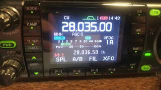 J5T 10m CW 16 October 2021