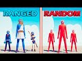 RANGED TEAM vs RANDOM TEAM - Totally Accurate Battle Simulator | TABS