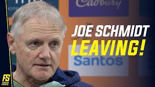 Joe Schmidt confirms Wallabies EXIT!