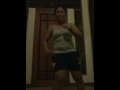 dance excercise (cnblue music : you're so fine)and hoping i meet them in person :)