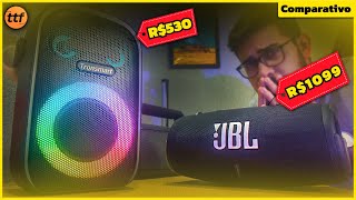 AMOR contra ÓDIO! - JBL XTREME 3 vs TRONSMART HALO 100 - Comparativo