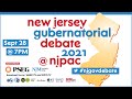 New Jersey governor’s race debate 2021