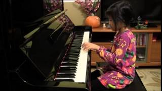 It's A Small World Piano by Lidia (5 Years Old) - Alfred's Basic Piano Solo Book Level 1B, p2