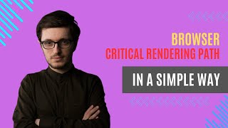 Critical rendering path - Web performance