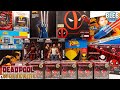 Deadpool and Wolverine Toy Collection Unboxing ASMR review | Funko mini fig | Cosbaby Hot toys |