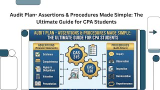 Audit Plan Assertions & Procedures Made Simple The Ultimate Guide for CPA Students