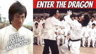 ENTER the DRAGON RARE photos and behind the scenes with BRUCE LEE and Bob Wall!